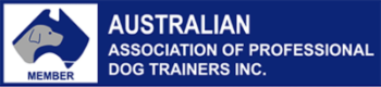 Australian Association of Professional Dog Training Inc Logo