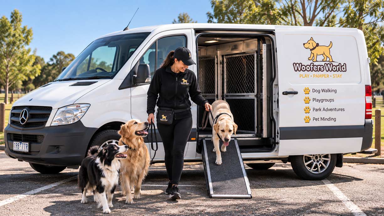 Well Equipped Dog Walking Van New