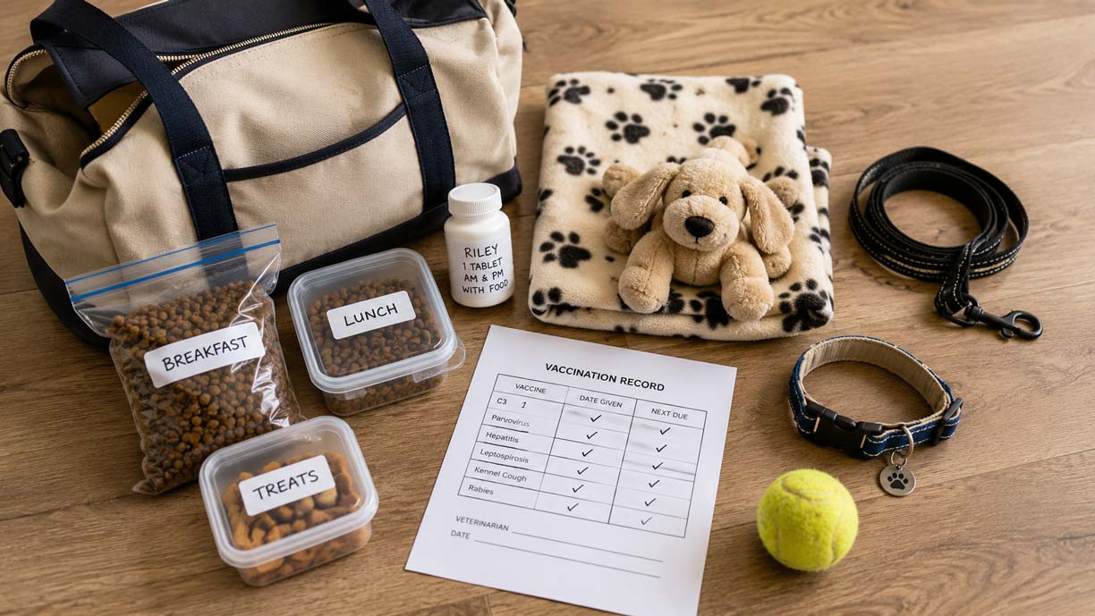 What To Pack For Your Dog's First Day At Dacare New